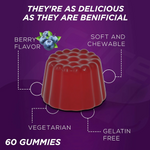 Elderberry Gummies with Vitamin c and zinc 120 count