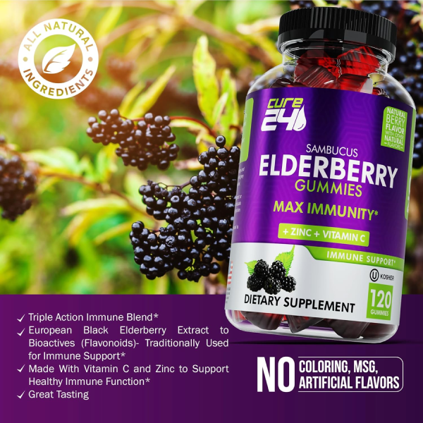 Sambucus Elderberry Gummies for Adults & kids