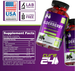 Elderberry Gummies with Vitamin c and zinc 120 count